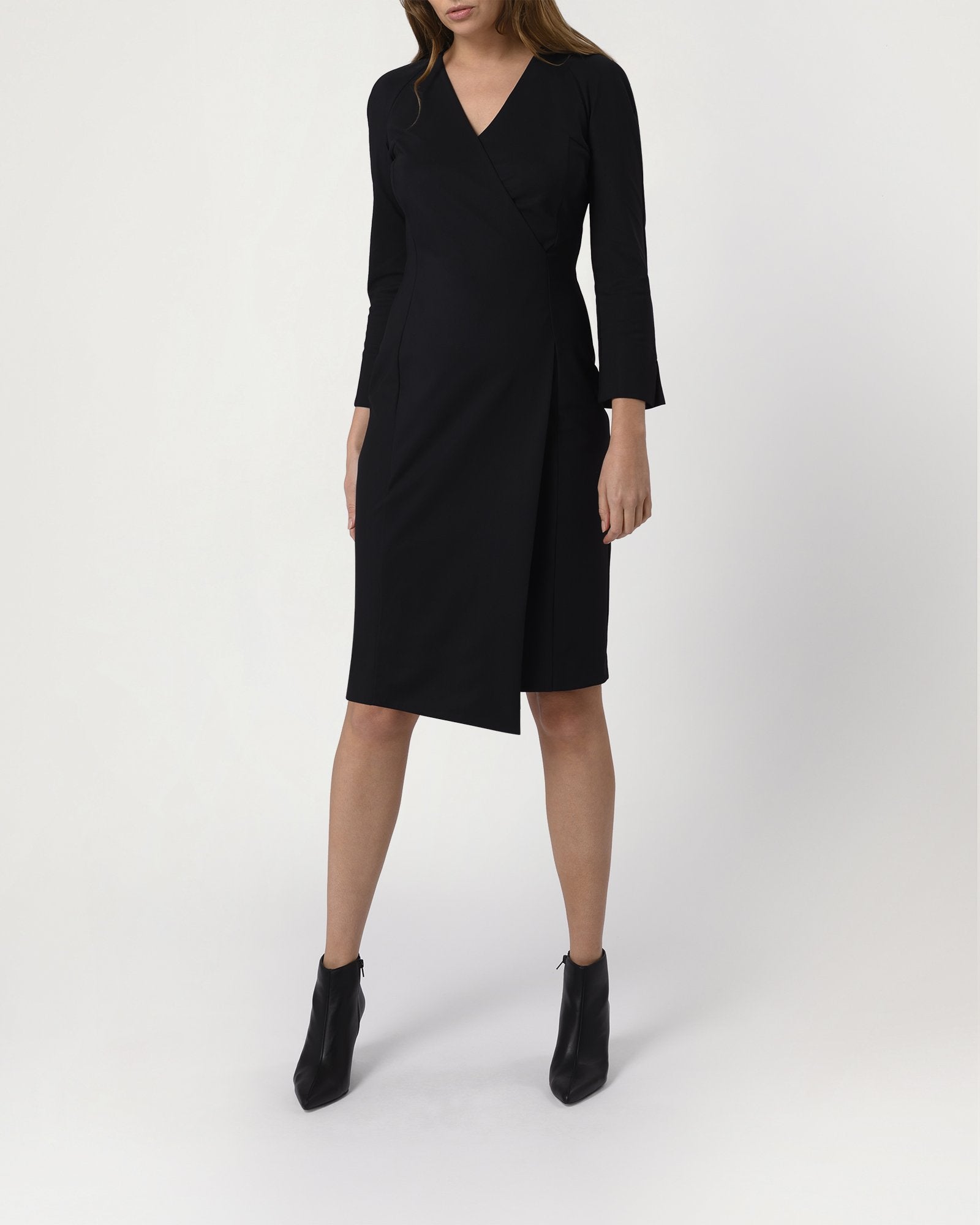 All Wrapped Up Dress Black | Dai